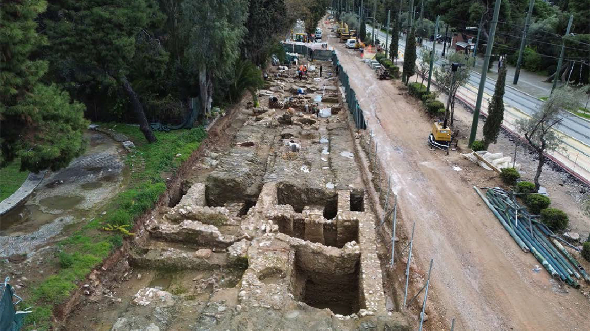 Βασιλίσσης Όλγας: Στο φως η «άγνωστη» Ρωμαϊκή Αθήνα, το μνημειακό συγκρότημα που αποκαλύφθηκε, δείτε εικόνες