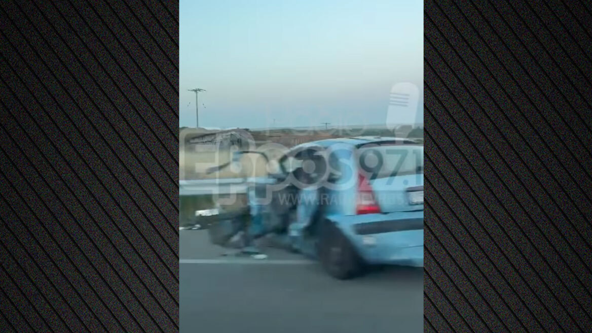 Σύγκρουση δύο ΙΧ στον Έβρο με έξι τραυματίες, μεταξύ των οποίων και παιδιά - Δείτε βίντεο