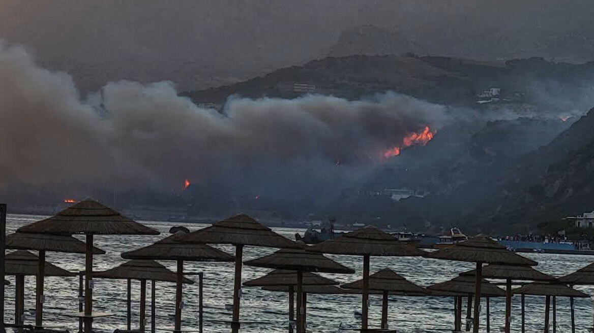 Χωρίς ενεργό μέτωπο η φωτιά στον Φοίνικα Ρεθύμνου - Σε εξέλιξη πυρκαγιά και στην Κω