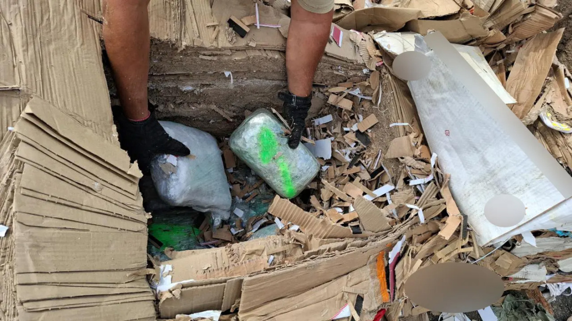 Βαλκανική Μαφία: Έκρυβαν 324 κιλά κάνναβης μέσα σε ανακυκλώσιμα υλικά, από την Αλβανία θα κατέληγαν μέσω Ελλάδας στην Τουρκία, δείτε βίντεο