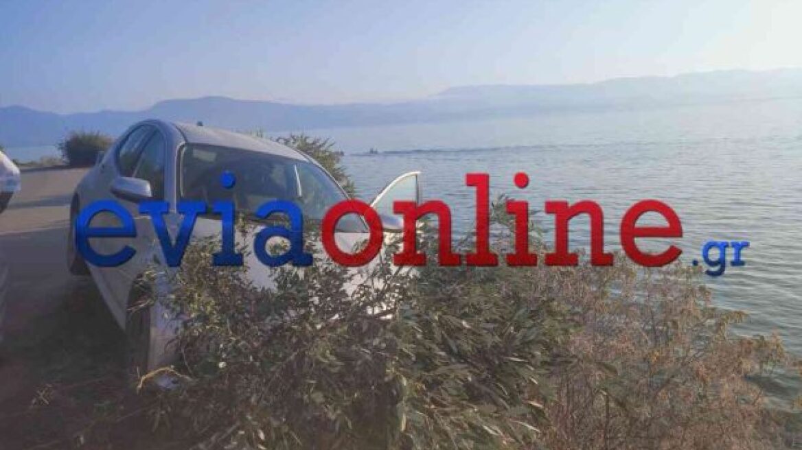 Νεαρός στην Εύβοια έπεσε σε γκρεμό 15 μέτρων μετά από τροχαίο, δείτε βίντεο από το σημείο