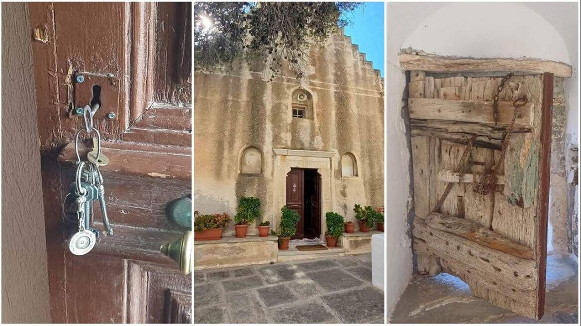 Θρασύτατοι ληστές διέρρηξαν την Μονή Ταξιαρχών στη Σέριφο, αφαιρέσουν δεκάδες πολύτιμα τάματα