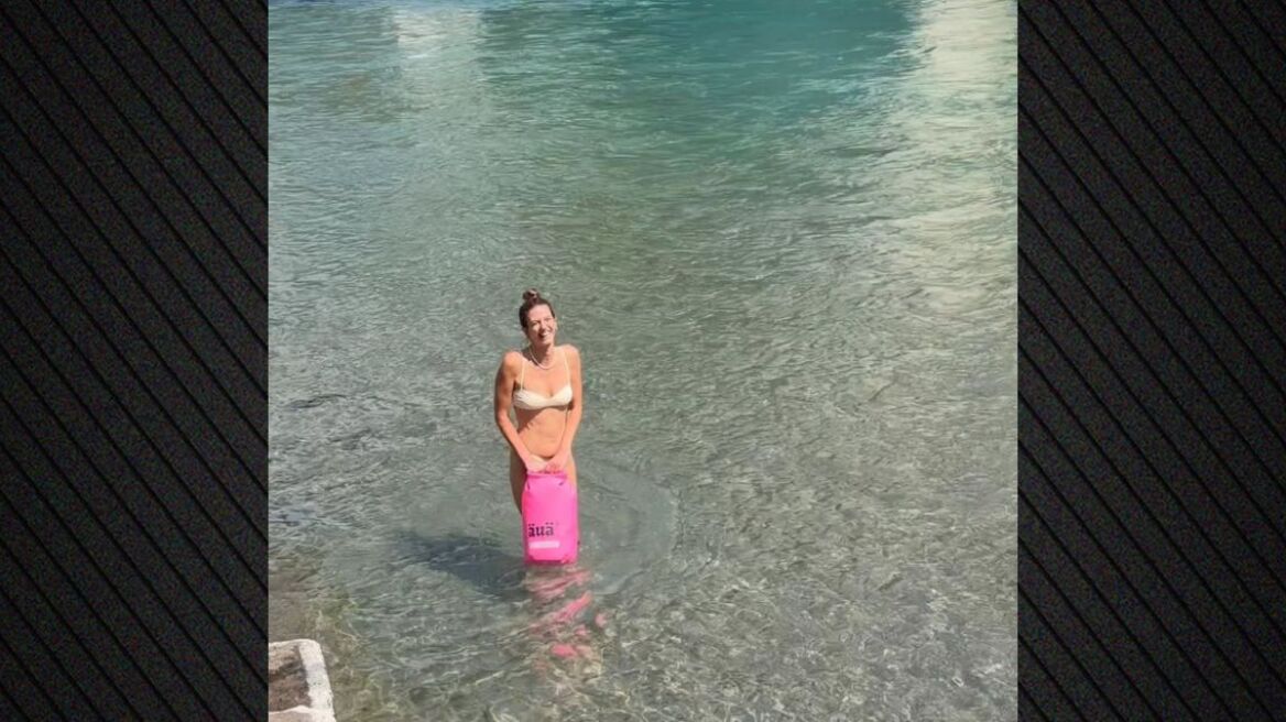 Η Αναστασία Παντούση κολύμπησε στον ποταμό Άαρ: Είπα να συνοδεύσω τους εργαζομένους της Βέρνης από τη δουλειά προς το σπίτι