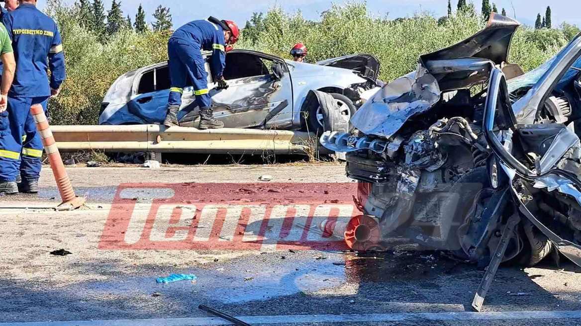 Μετωπική δύο οχημάτων στην Κάτω Αχαΐα: Αυτοκίνητο «άρπαξε» φωτιά, απανθρακώθηκε ο οδηγός, δείτε φωτογραφίες 