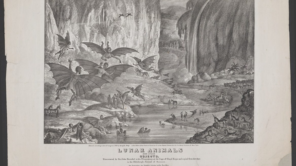 25 Αυγούστου 1835: Όταν οι άνθρωποι πίστεψαν ότι υπήρχαν «άνθρωποι-νυχτερίδες» στη Σελήνη