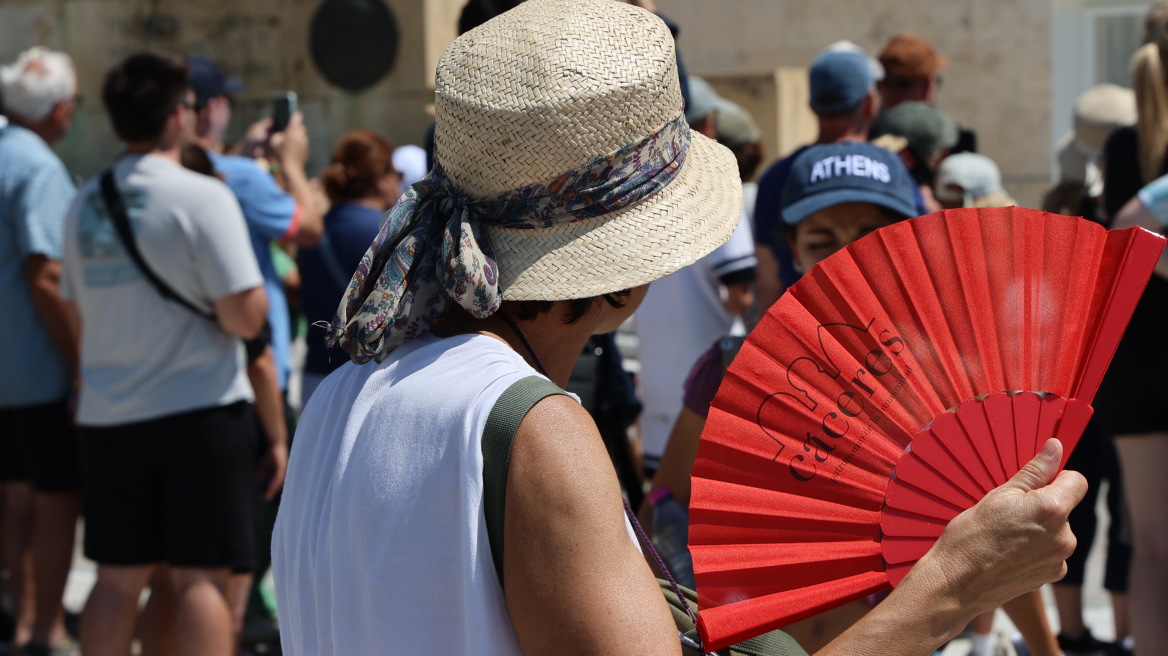 Ζέστη με θερμοκρασίες έως 39 βαθμούς σήμερα και ισχυρά μελτέμια στο Αιγαίο