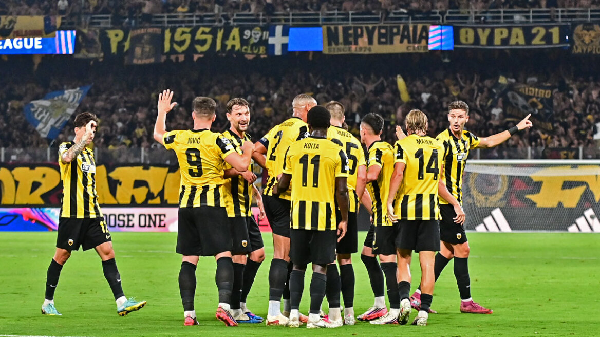 ΑΕΚ-Λέφσκι Σόφιας 4-0: Πανηγυρική πρόκριση στη League Phase του Champions League, δείτε τα γκολ
