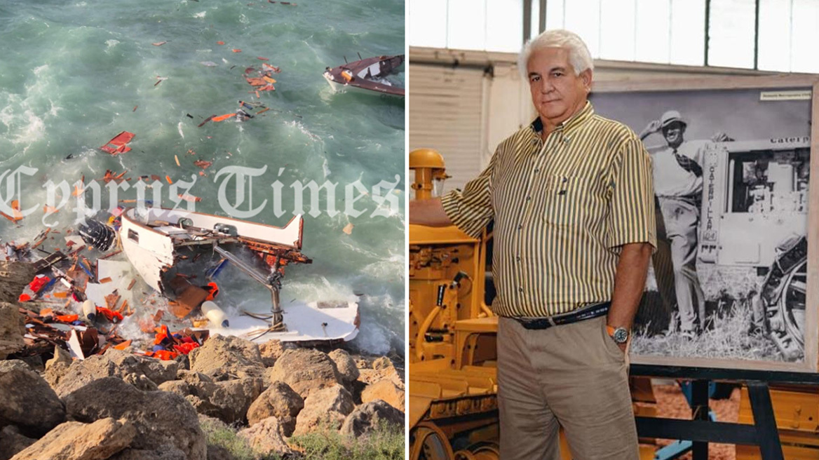 Νεκρός γνωστός επιχειρηματίας από την κακοκαιρία στην Κύπρο: Το σκάφος του διαλύθηκε στα βράχια, βίντεο από τις δραματικές στιγμές στο Κάβο Γκρέκο