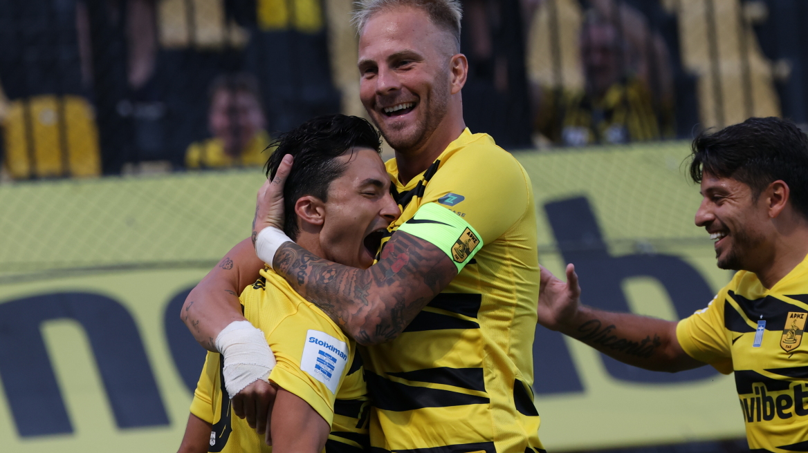 Stoiximan Super League, Άρης - ΟΦΗ 1-0 (Α'  ημίχρονο): Σκόραρε στην επιστροφή του ο Μανού Γκαρθία, Live ο αγώνας