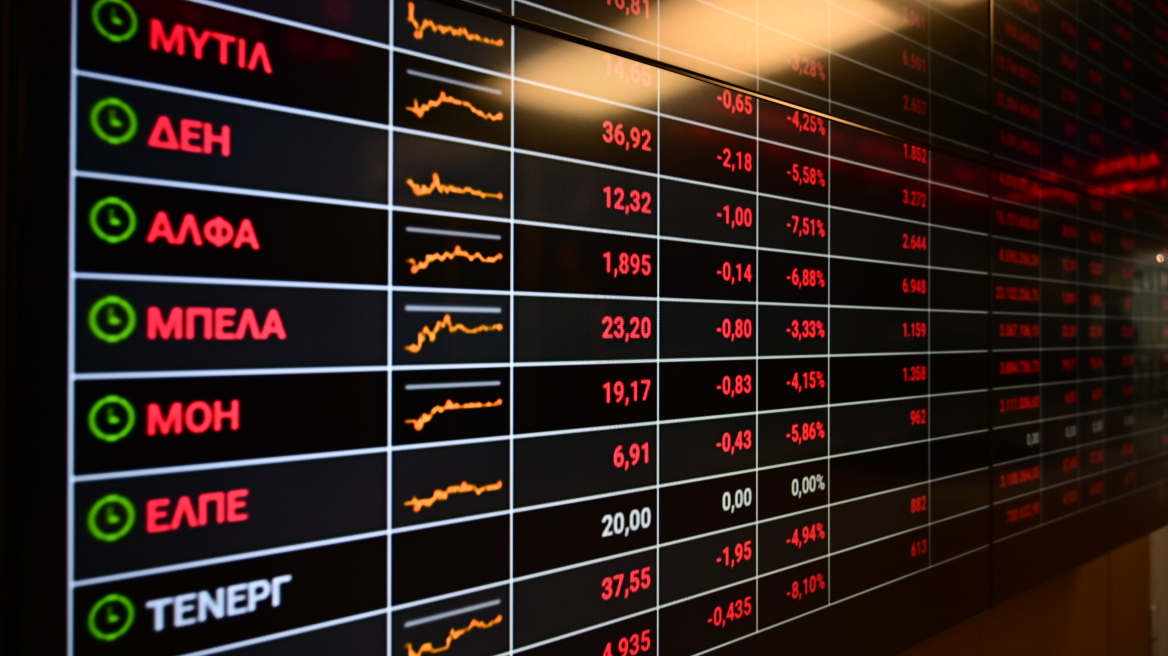Χρηματιστήριο Αθηνών: Υπέκυψε στο διεθνές risk-off - Κόντρα στο κλίμα οι τράπεζες