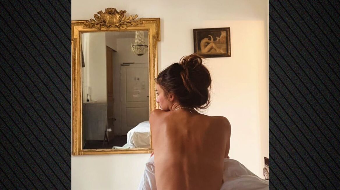 Η Αναστασία Παντούση πόζαρε τόπλες στο Instagram, δείτε φωτογραφία