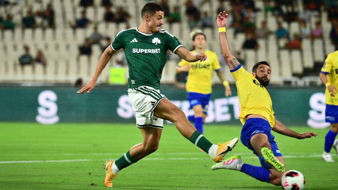 Παναθηναϊκός - Νίκη Βόλου 1-0 (Β' ημίχρονο): Οι πράσινοι παίρνουν προβάδισμα με τον Ταμπόρδα, live ο αγώνας για το Superbet Κύπελλο Ελλάδας, δείτε το γκολ