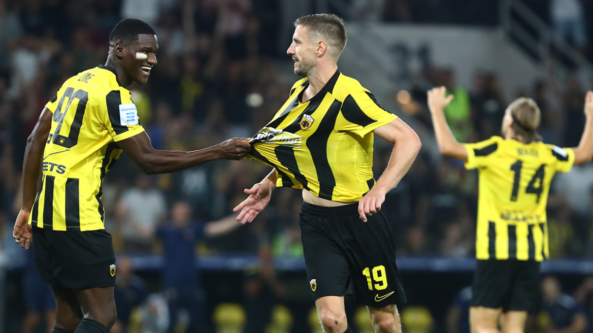 ΑΕΚ-Άρης 5-0: Περίπατος με «πεντάρα» για την  Ένωση στη Νέα Φιλαδέλφεια, δείτε τα γκολ