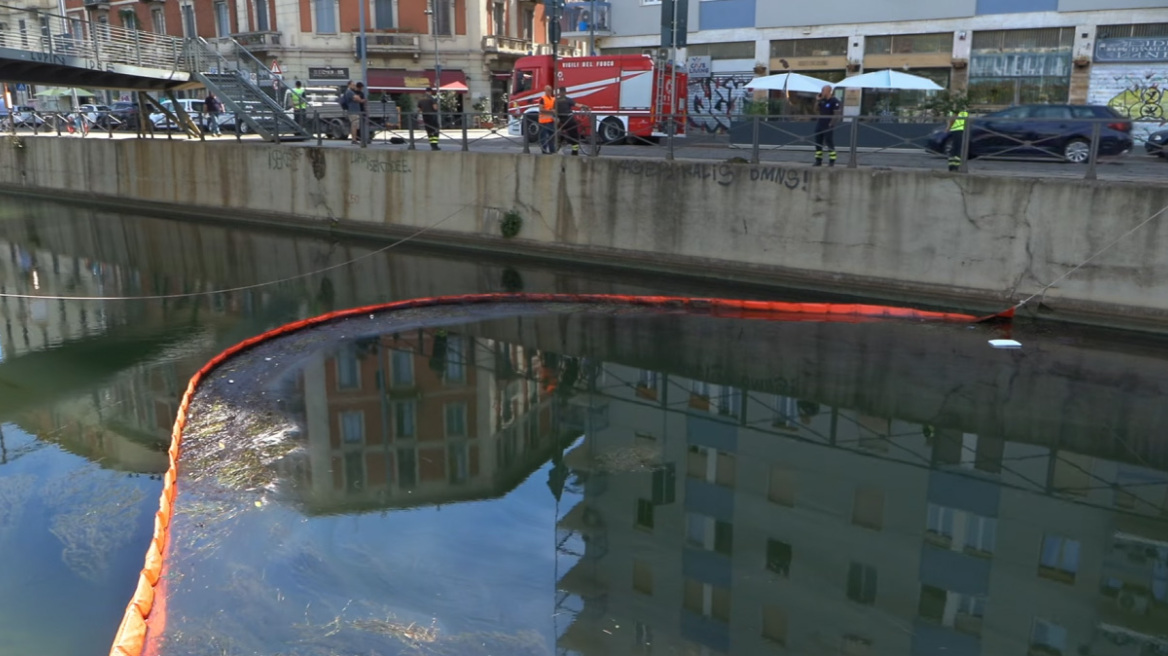 Πετρελαιοκηλίδα 28 χιλιομέτρων στα κανάλια του Μιλάνου, έρευνα για την προέλευσή της