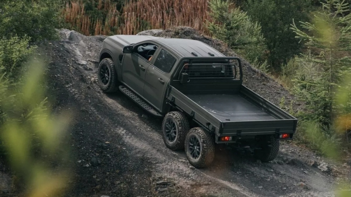 Το Ford Ranger γίνεται εξάτροχο