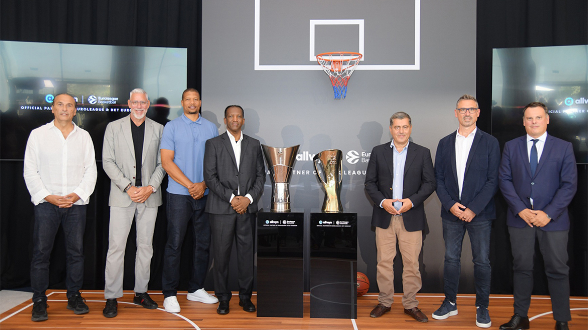 Allwyn και Euroleague Basketball μαζί στον δρόμο για τη δόξα