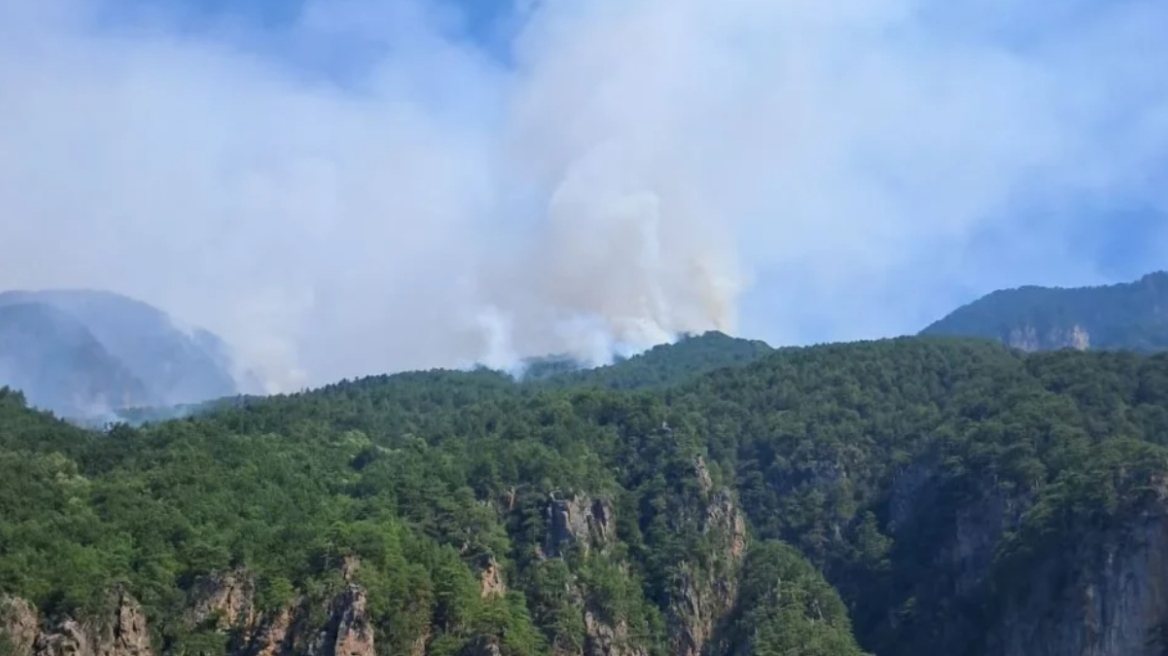 Τιτάνια μάχη στην Κόνιτσα να σβήσει η πυρκαγιά που καίει για όγδοη ημέρα σε δύο μεγάλα μέτωπα