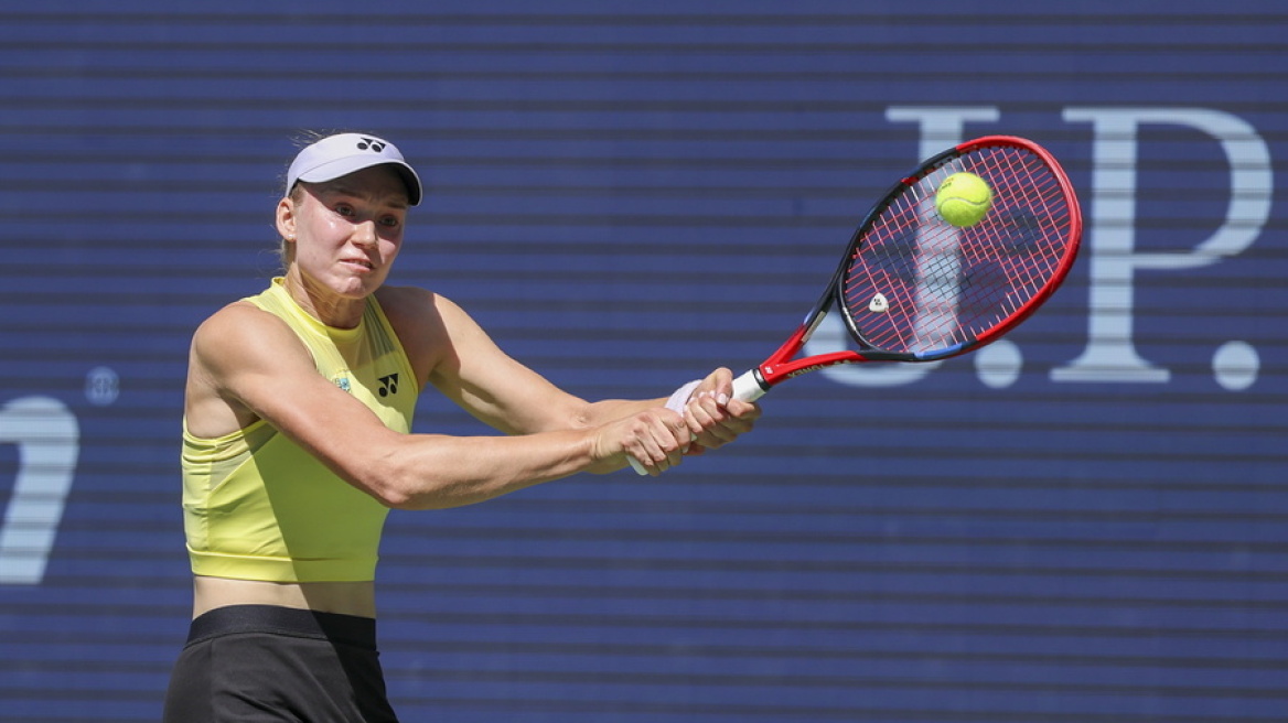 Η Ριμπάκινα στα ημιτελικά του US OPEN και από τη Δευτέρα στο Νο1 της παγκόσμιας κατάταξης  