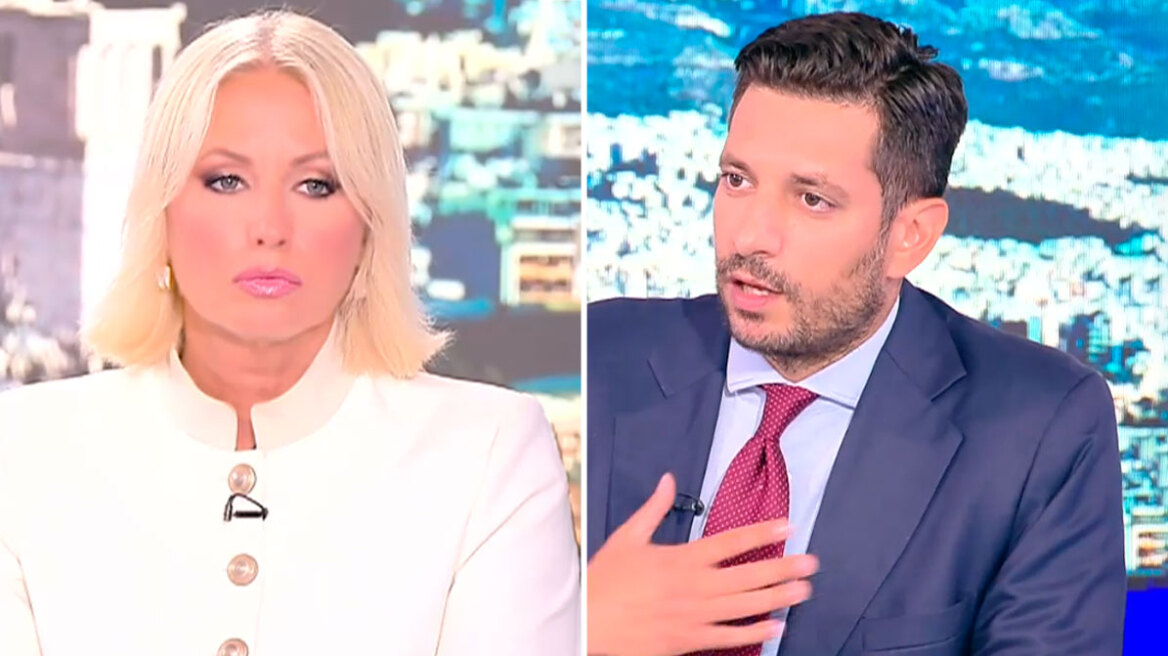 Καβγάς Κυρανάκη με την Παπακωστοπούλου στον αέρα - «Δεν θα απολογηθώ για τον μισθό μου», του είπε η δημοσιογράφος