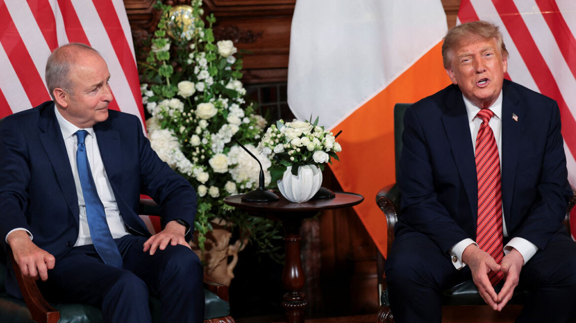 «Θα λάτρευα να δω ενωμένη την Ιρλανδία», δήλωσε ο Τραμπ
