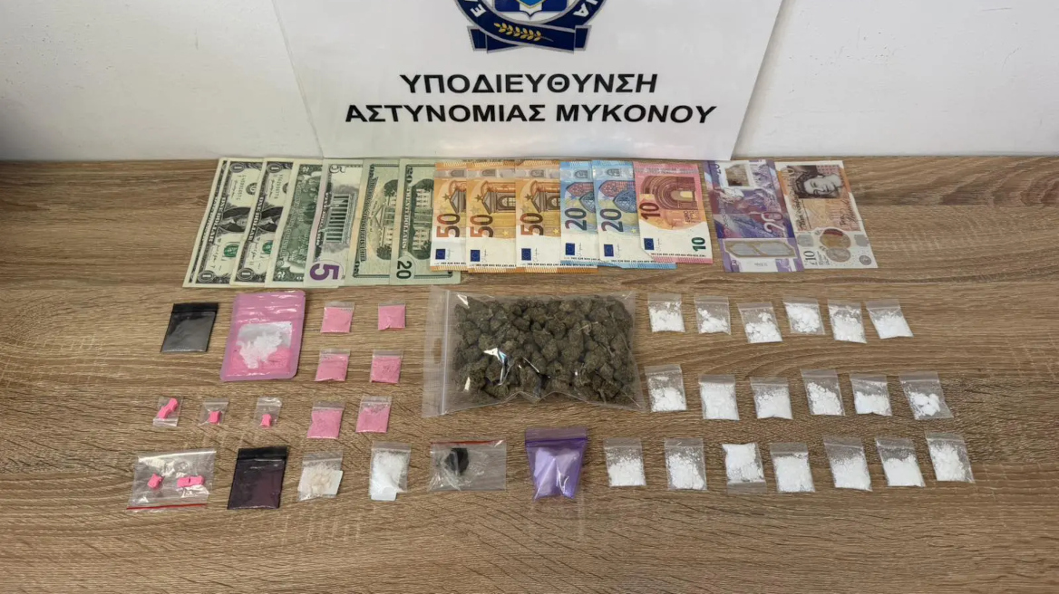 Συνελήφθη 26χρονος για διακίνηση ναρκωτικών στη Μύκονο, προσπάθησε να ξεφύγει όταν αντιλήφθηκε τους αστυνομικούς
