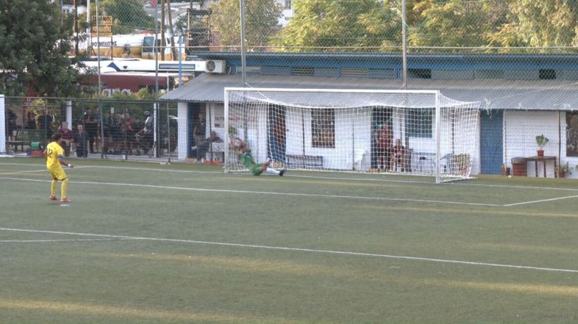 Κύπελλο Ερασιτεχνών: Τερματοφύλας 18 ετών ήρθε από τον πάγκο και απέκρουσε πέντε πέναλτι, δείτε βίντεο