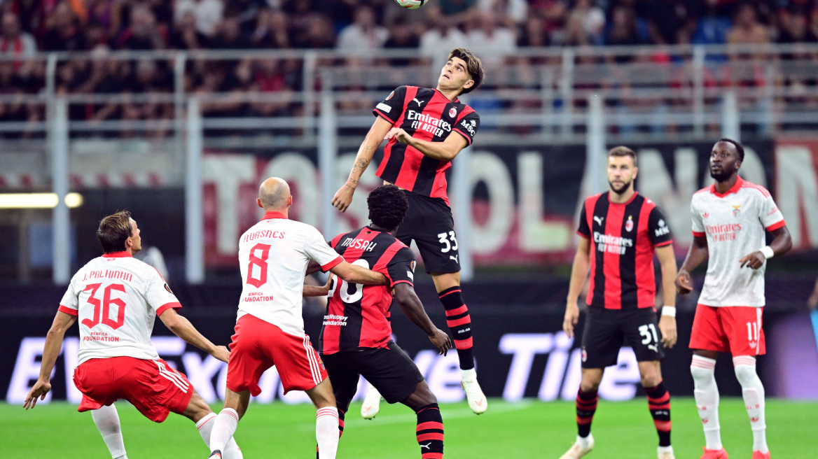 Μίλαν - Μπενφίκα 0-2 (Β' ημίχρονο): Live η αναμέτρηση για το Europa League, δείτε τα γκολ