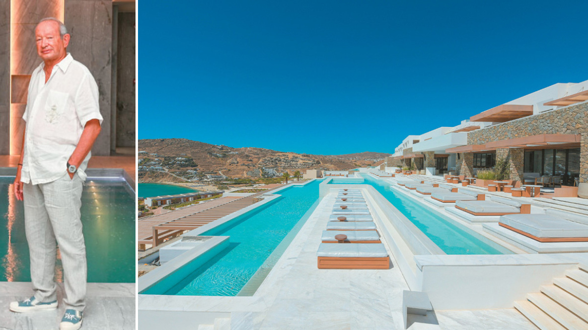 «Μετά το εξάστερο resort στη Μύκονο έρχονται κι άλλα project», λέει ο Αιγύπτιος επιχειρηματίας Ναγκίμπ Σαουίρις για την επένδυση των €100 εκατ.