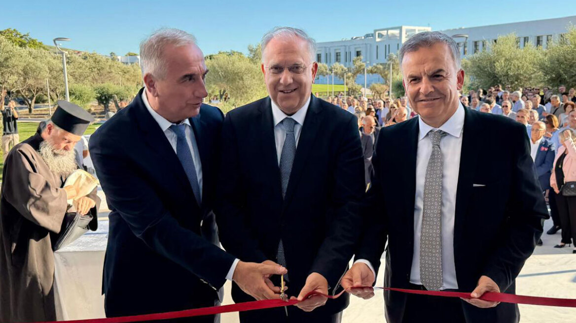 Εγκαινιάστηκε από τον Τάκη Θεοδωρικάκο ο Κόμβος Καινοτομίας και Προχωρημένης Εκπαίδευσης του Ιδρύματος Τεχνολογία και Ενέργειας στην Κρήτη