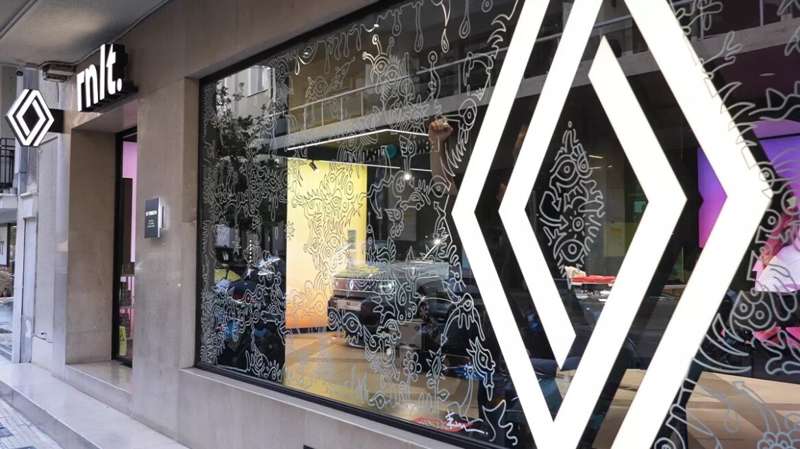 Η Renault φέρνει την τέχνη στην καρδιά της Αθήνας (+video)