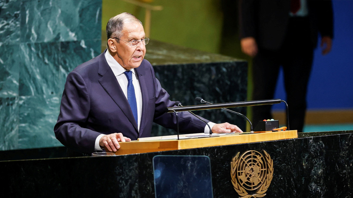 Ρωσική επίθεση από το βήμα του ΟΗΕ: Η Ευρώπη κάνει ό,τι μπορεί για ν' αποτρέψει τα ειρηνευτικά σχέδια για την Ουκρανία, λέει ο Λαβρόφ