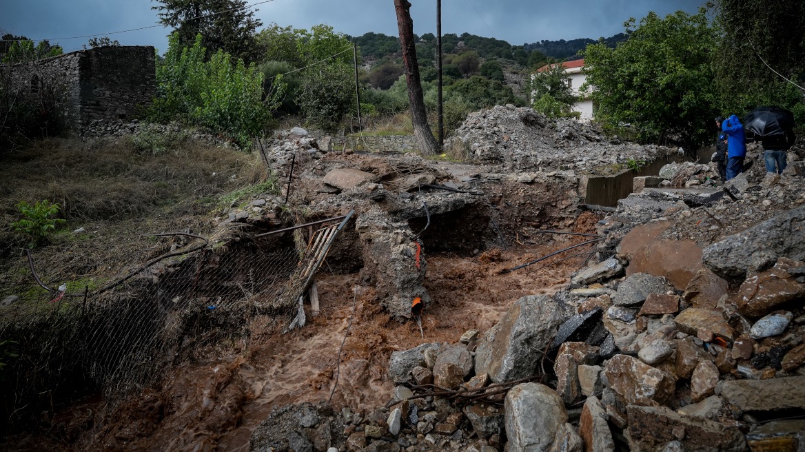 Επανέρχεται σταδιακά η υδροδότηση στα χωριά του Μυλοποτάμου που επλήγησαν από την κακοκαιρία