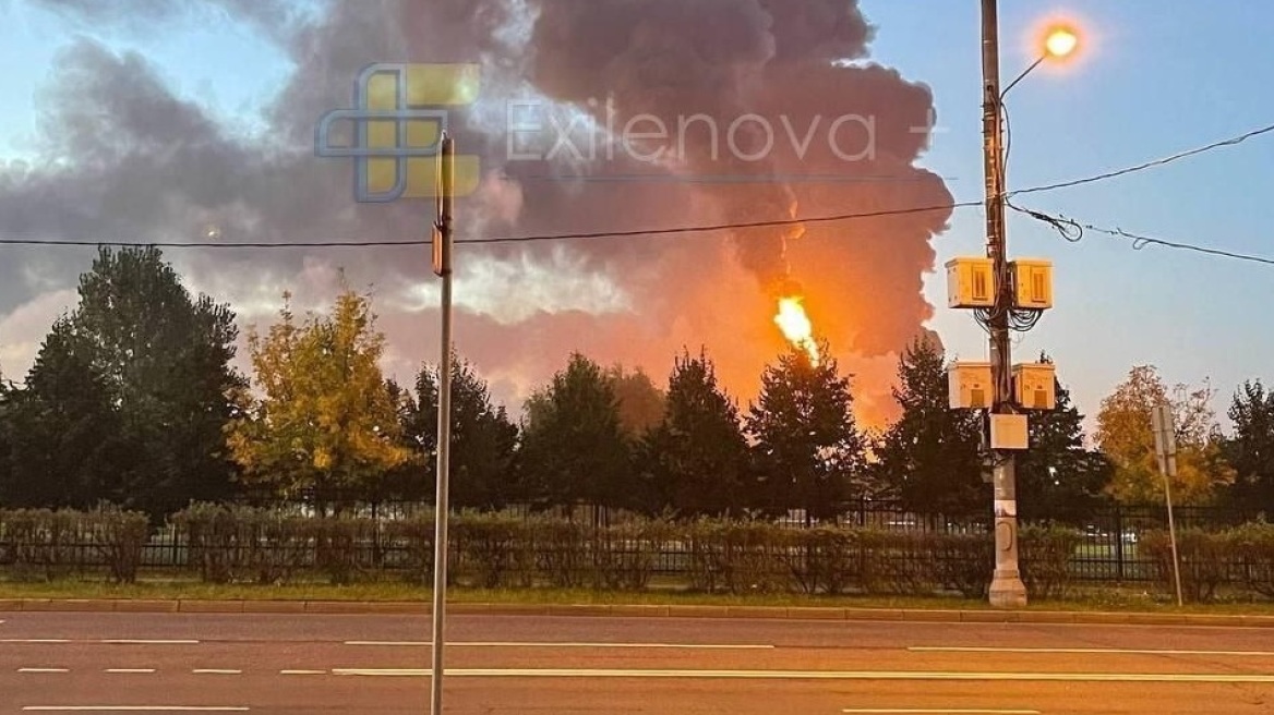 Ουκρανικά drones χτύπησαν τη μεγαλύτερη αποθήκη πετρελαίου της Μόσχας - Τροφοδοτεί τα τρία μεγάλα αεροδρόμια της ρωσικής πρωτεύουσας