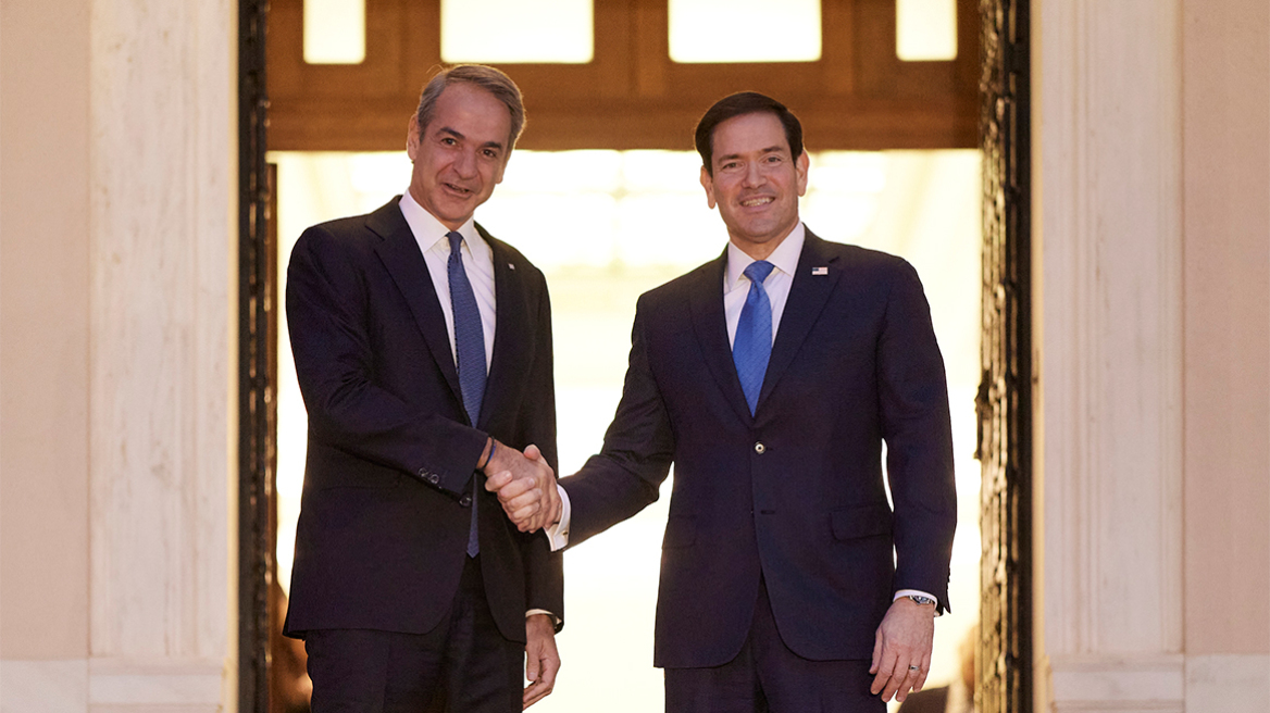 Το παρασκήνιο του γεύματος Μητσοτάκη, Ρούμπιο, υπουργών και επιχειρηματιών στις 5 ροτόντες του Tudor Hall