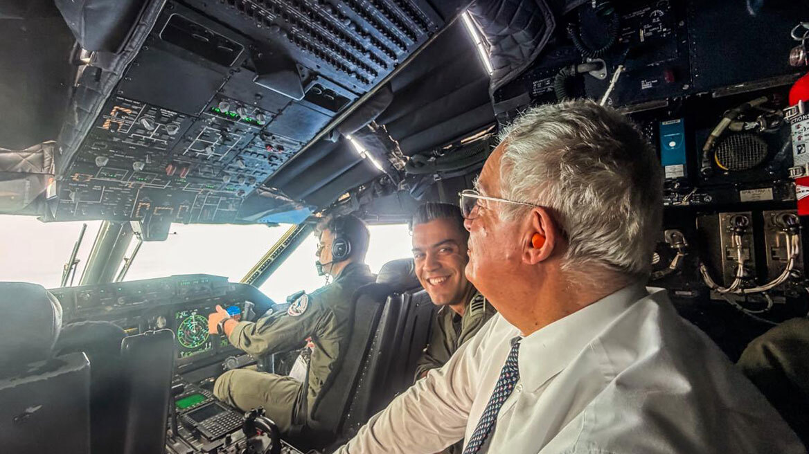 Βλάβη στο Embraer πριν το ταξίδι Τασούλα στη Σλοβενία, ταξίδεψε με ελικοφόρο C27