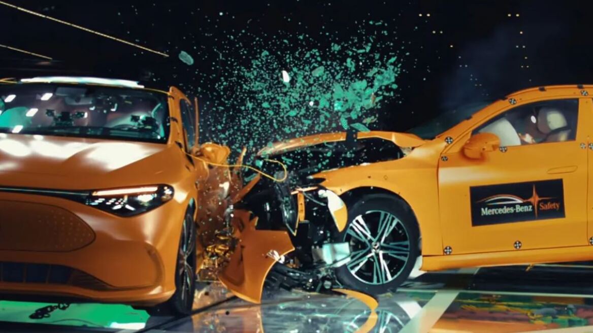 Mercedes εναντίον Mercedes σε ένα εντυπωσιακό crash test (+video)
