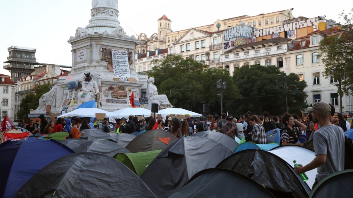 Χιλιάδες στους δρόμους για τη στεγαστική κρίση και στην Πορτογαλία, 55 συλλήψεις και συγκρούσεις με την αστυνομία 