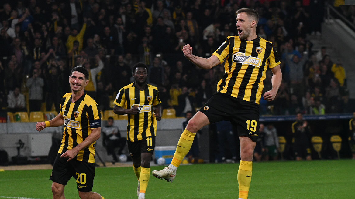 ΑΕΚ-Παναιτωλικός 5-0: Πάρτι της Ένωσης στη Νέα Φιλαδέλφεια, δείτε τα γκολ