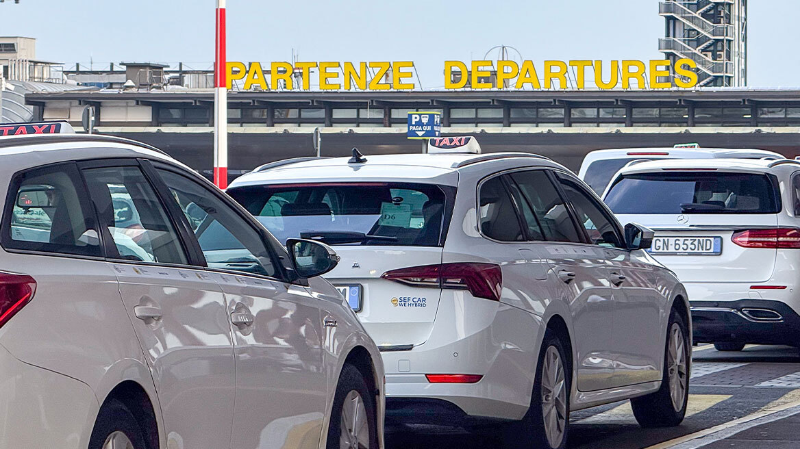 Μαζική διαδήλωση των ιδιοκτητών ταξί αύριο στη Ρώμη, διαμαρτύρονται για τις τιμές στα καύσιμα