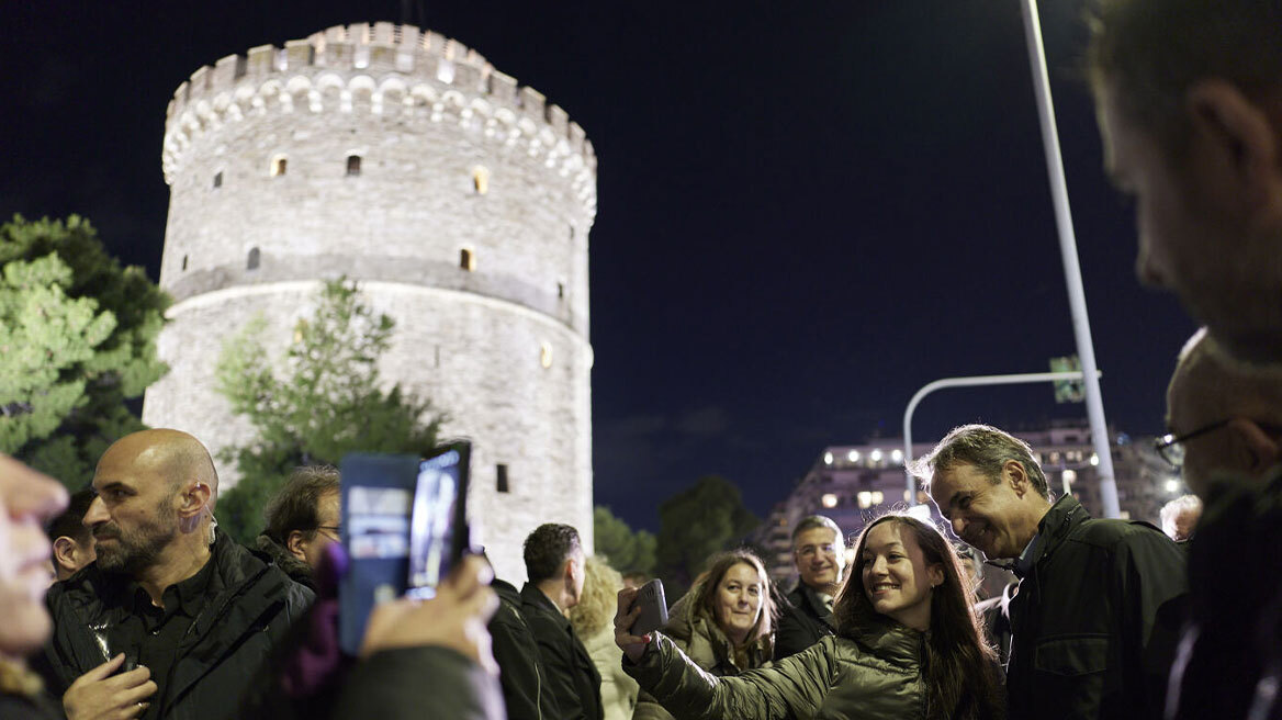 Μητσοτάκης: Δεν φωτίζουμε μόνο τον Λευκό Πύργο, φωτίζουμε ολόκληρη τη Θεσσαλονίκη, ολόκληρη τη Μακεδονία