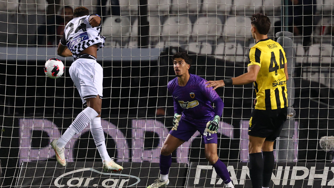ΠΑΟΚ - ΑΕΚ 1-0 (Α' ημίχρονο): Προβάδισμα οι Θεσσαλονικείς, Live το ντέρμπι στην Τούμπα, βίντεο