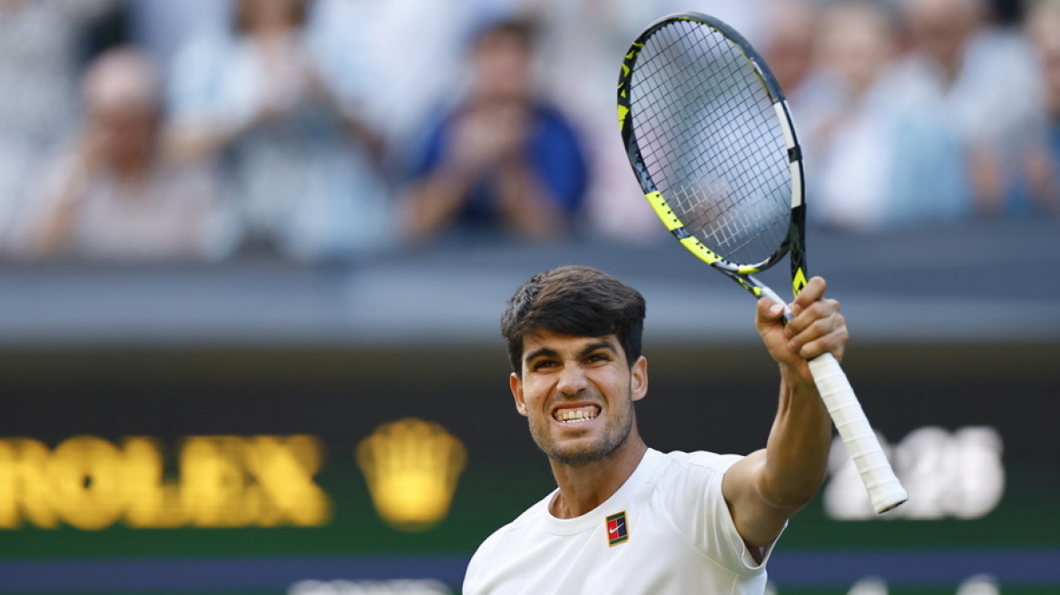 Wimbledon: Έχασε σετ από τον Στρουφ, αλλά προκρίθηκε στον 4ο γύρο ο Αλκαράθ - Βίντεο 