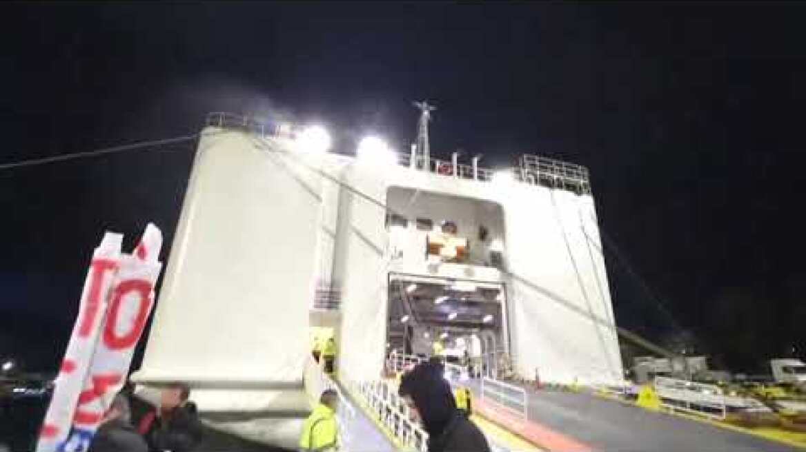 Έφτασαν στον Πειραιά οι αγρότες