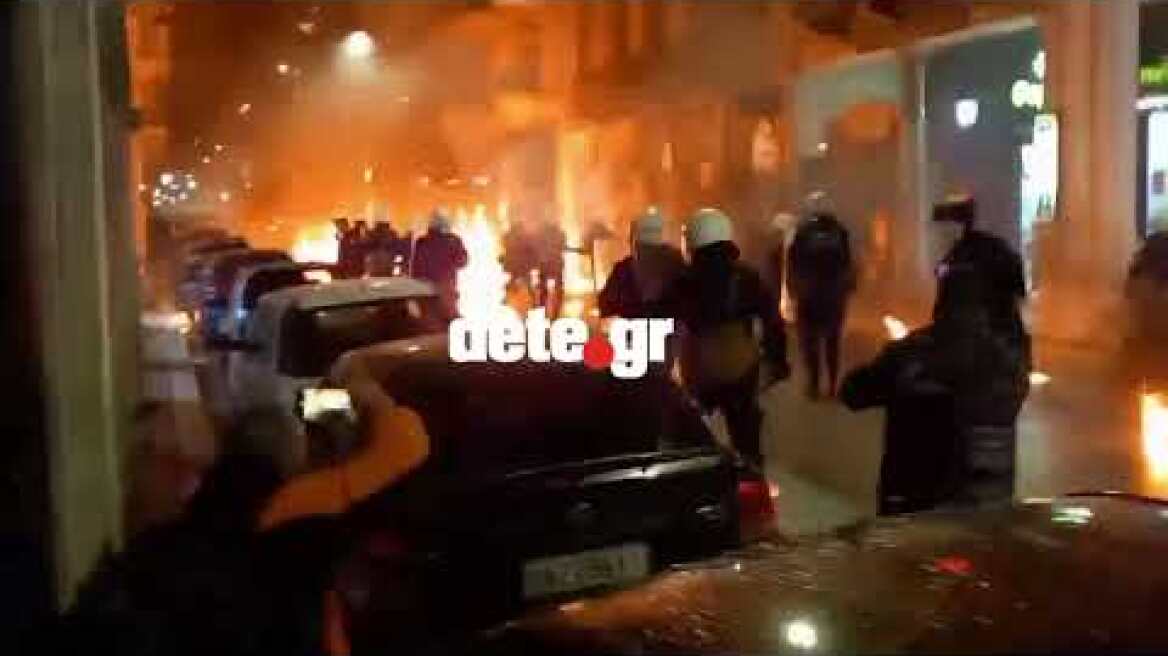 Επεισόδια στην Πάτρα στην πορεία του Πολυτεχνείου