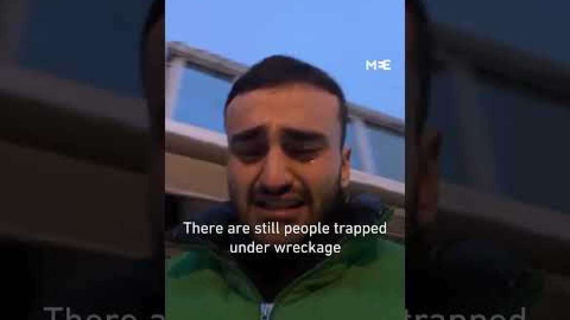 Famous Turkish restaurateur Burak Ozdemir shares emotional plea for earthquake relief