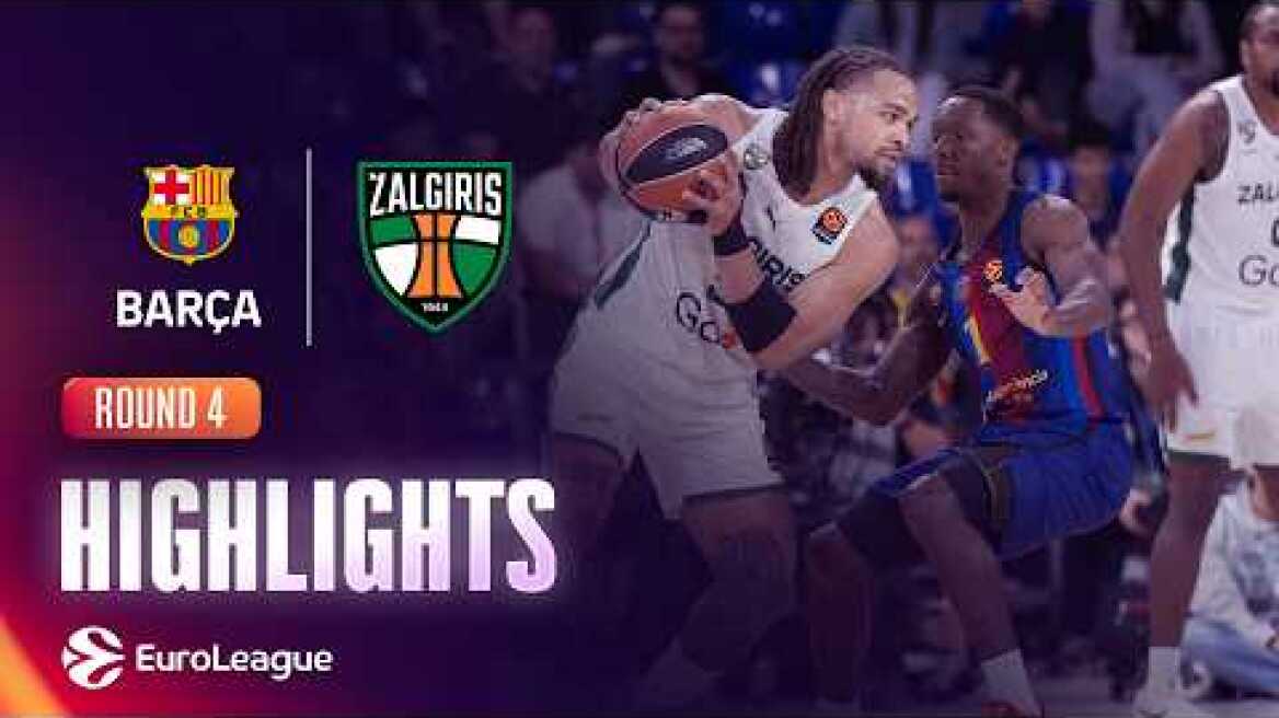 FC Barcelona - Zalgiris Kaunas | R4 Highlights 2026-27
