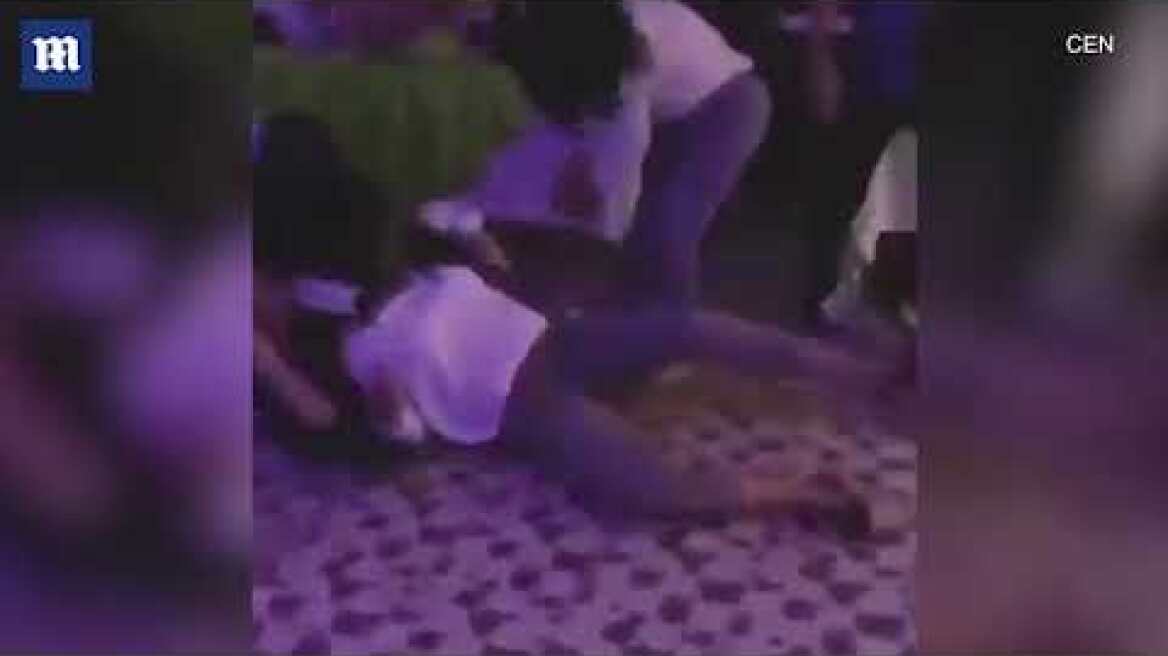 Game of musical chairs leads to vicious fight between two women