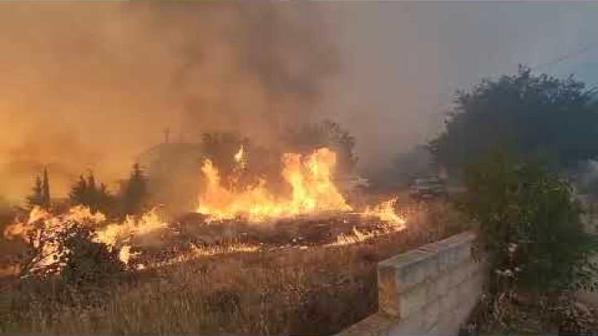 Φωτιά στο Λαγονήσι (2)