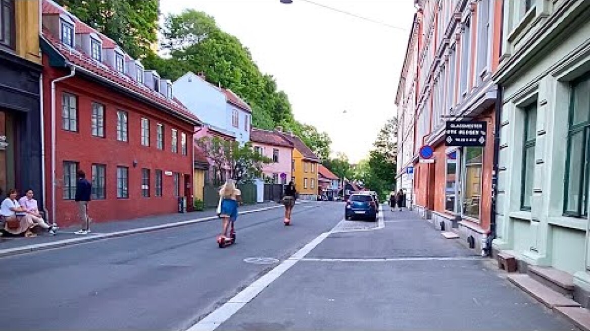 Walking Oslo june 2021 🏃🏻‍♀️ Aker River - Akerselva - Vulkan - Diagonal park by oslo elsa67