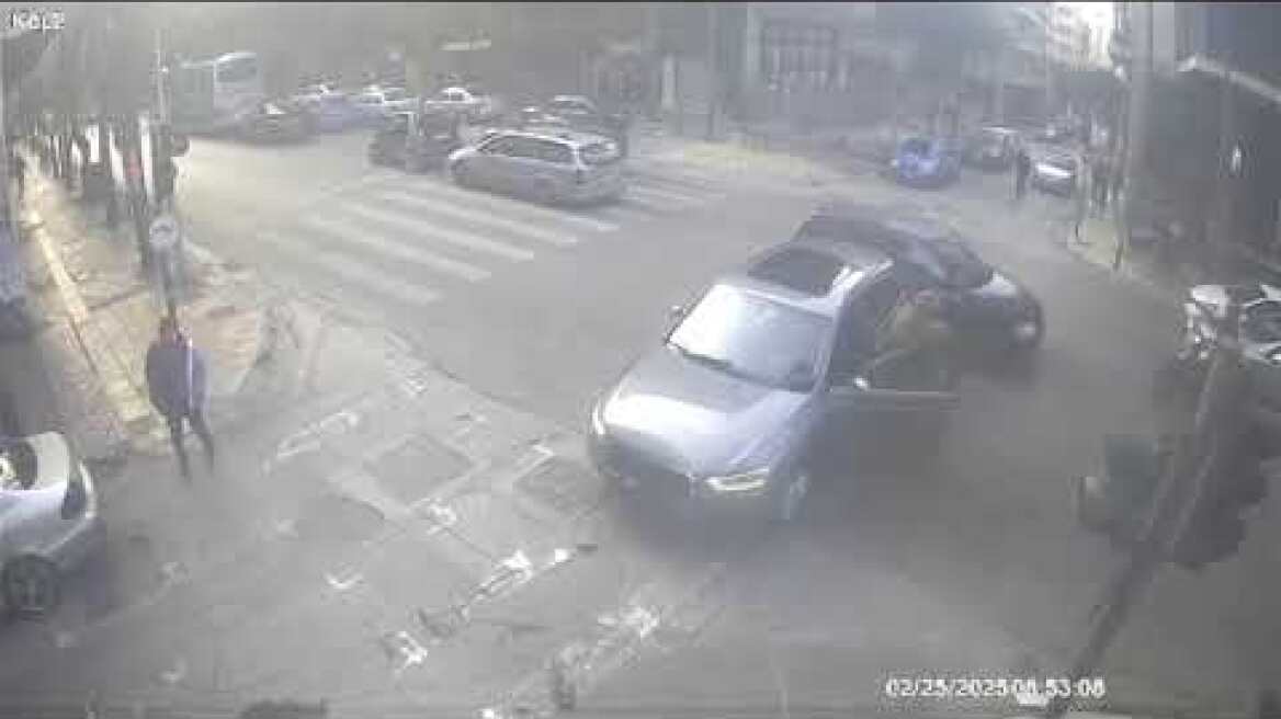 Παράσυρση μηχανής στη Μάρνη με έναν τραυματία (1)